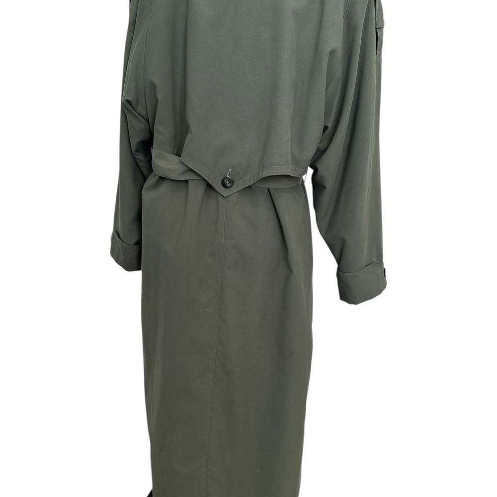 Vintage Trench Coat Jacket 80s-90s made in Thailand - Picture 2 of 10